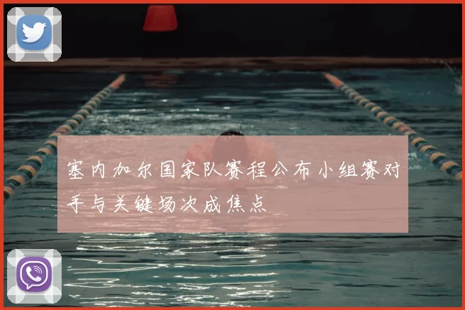 塞内加尔国家队赛程公布小组赛对手与关键场次成焦点