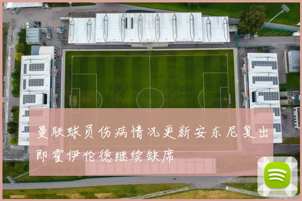 曼联球员伤病情况更新安东尼复出即霍伊伦德继续缺席